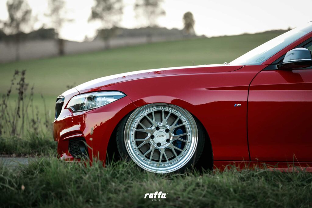 BMW M2 RED-RS03 HYPERSILVER DIAMOND CUT