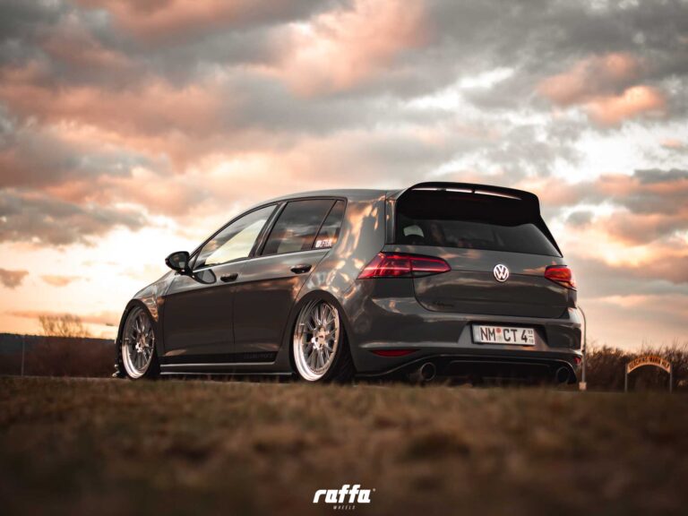 VW GOLF GTI CLUBSPORT MK7-RS03 HYPERSILVER DIAMOND CUT