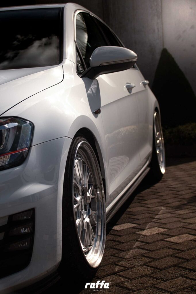 VW GOLF GTI MK7-RS03 HYPERSILVER DIAMOND CUT(@PUREWHITE.PERFORMANCE)