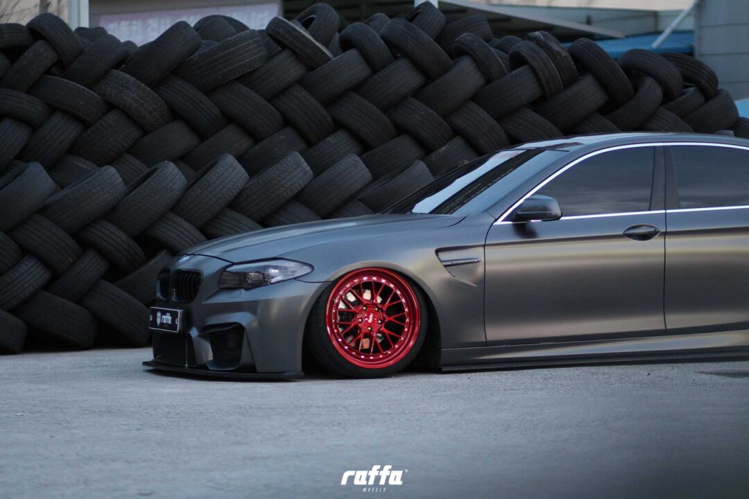BMW F10-RS03 CANDY RED - raffa wheels